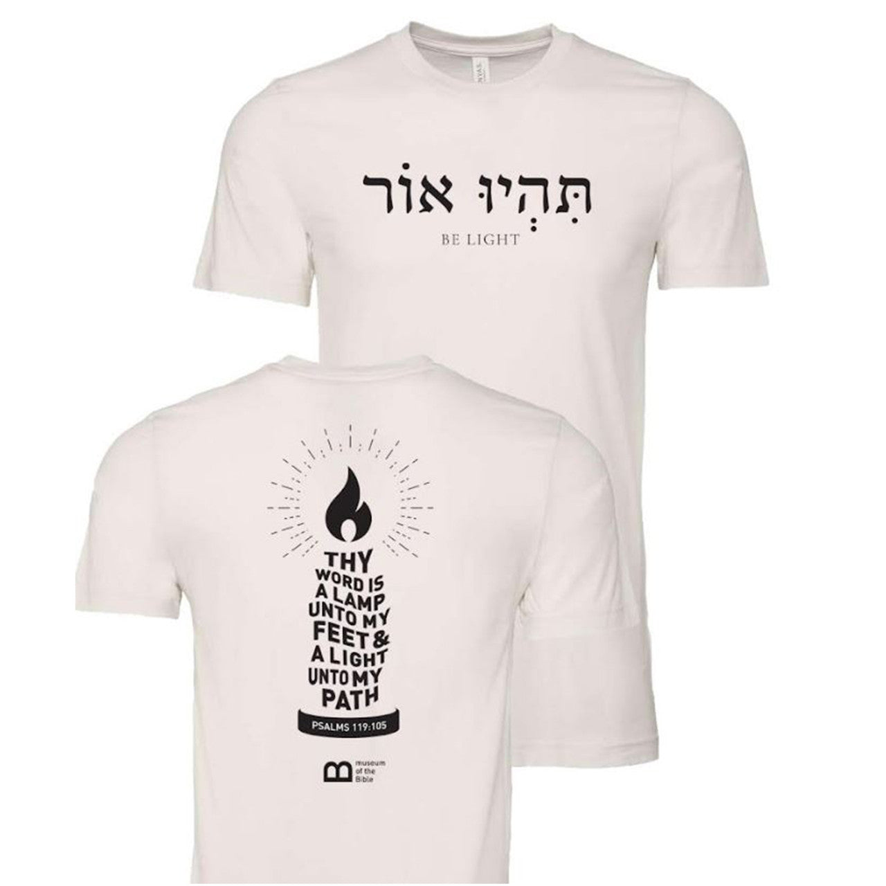 Museum of the Bible Be Light T-shirt
