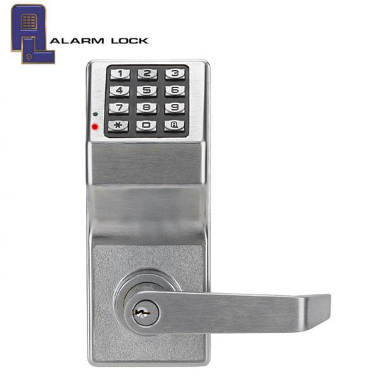 Alarm Lock Trilogy - DL2700 - Keypad Lever Set - US26D - Satin Chrome - Grade 1