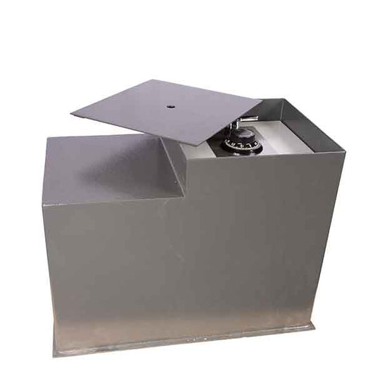 Hollon - Floor Safe - B3500 - Hydraulic Assist Door Arm for Easy Opening / Closing