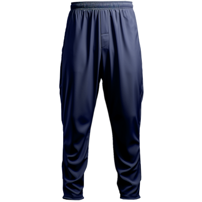 Gym Pants: Relaxed Blue Long