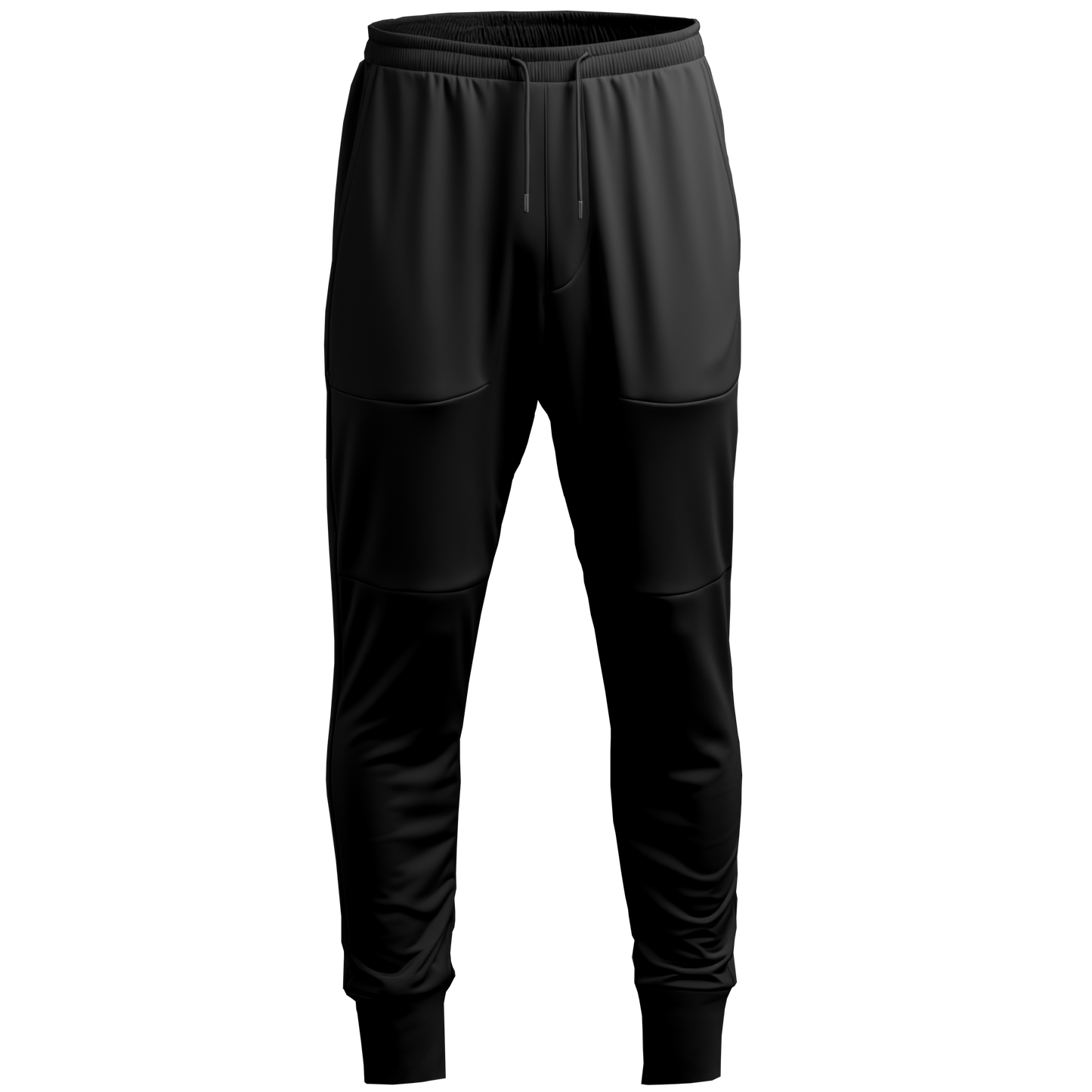 Gym Pants: Slim Black Long