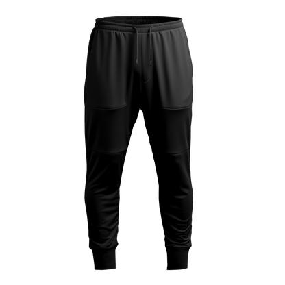 Gym Pants: Slim Black Regular
