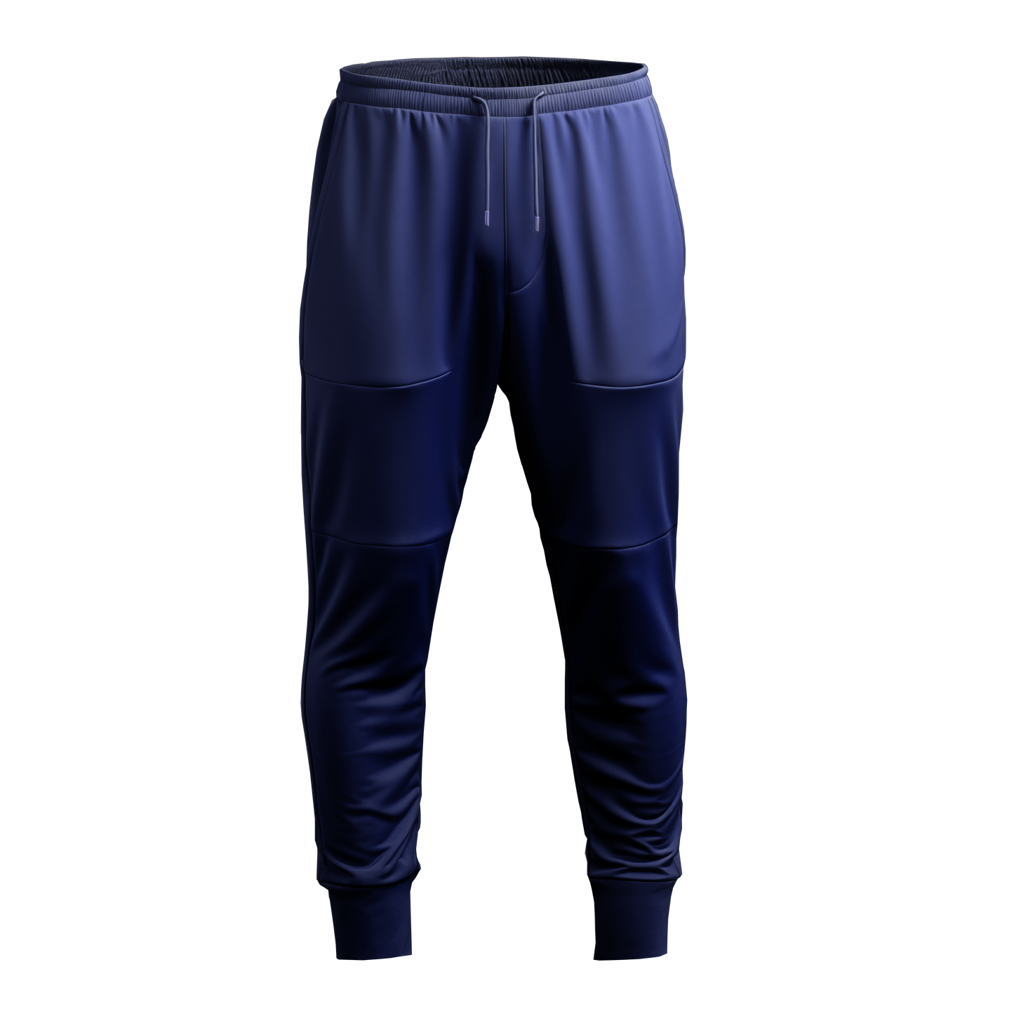 Gym Pants: Slim Blue Regular