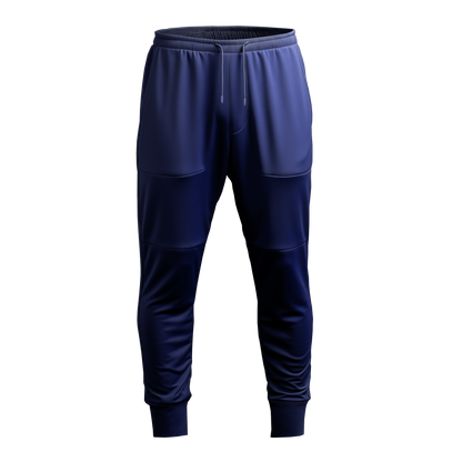 Gym Pants: Slim Blue Regular