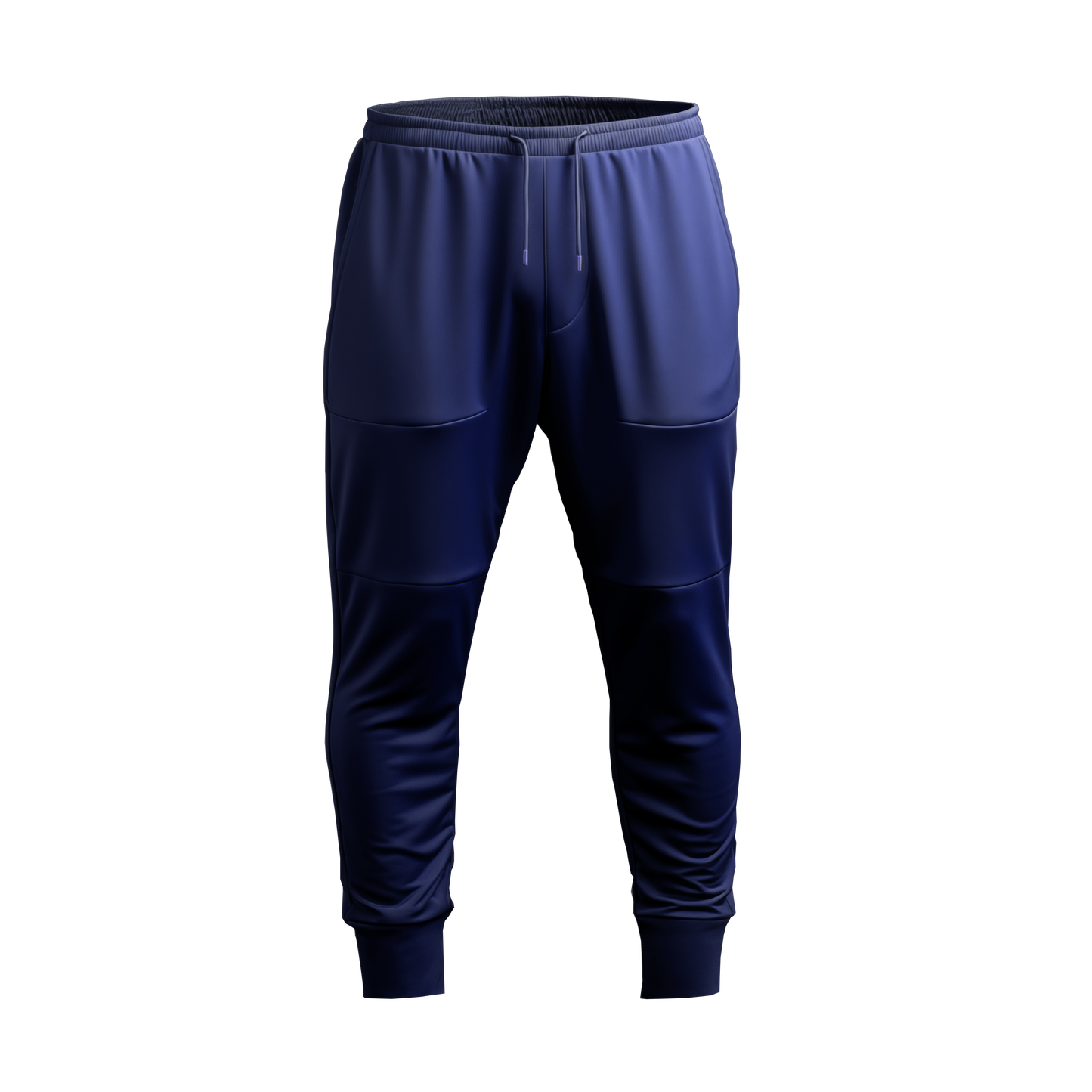 Gym Pants: Slim Blue Short