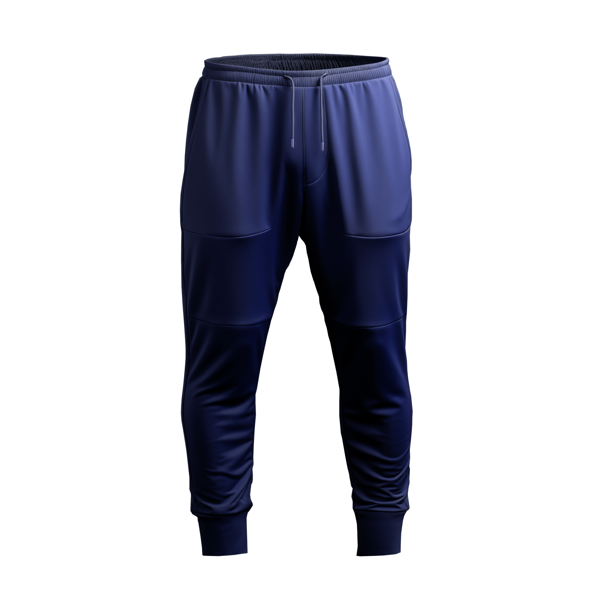 Gym Pants: Slim Blue Short