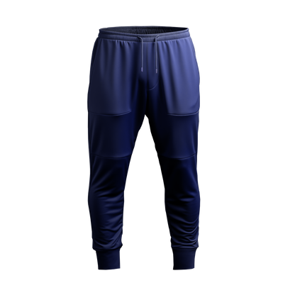 Gym Pants: Slim Blue Short